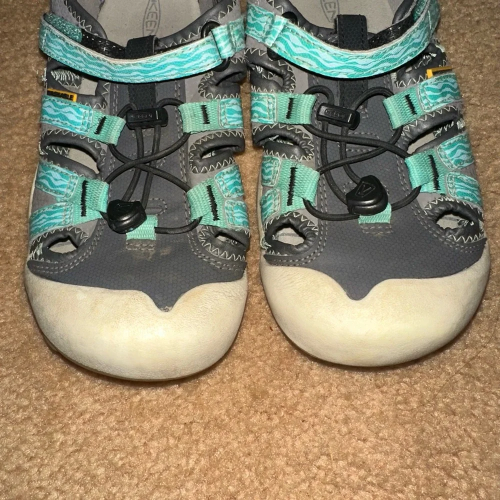 Keen Kids Newport H2 Hybrid Sandals, Ocean/Grey, 1026155, Size 4‎